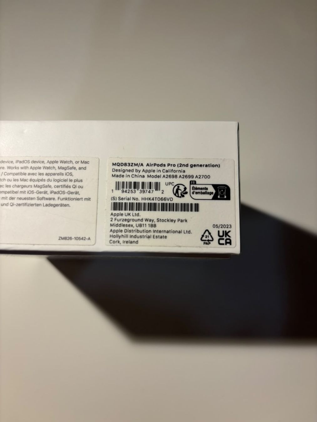 Apple Cuffie: Airpods 2. Generation – Usato da Muttenz venduto da sky_g5zw 2