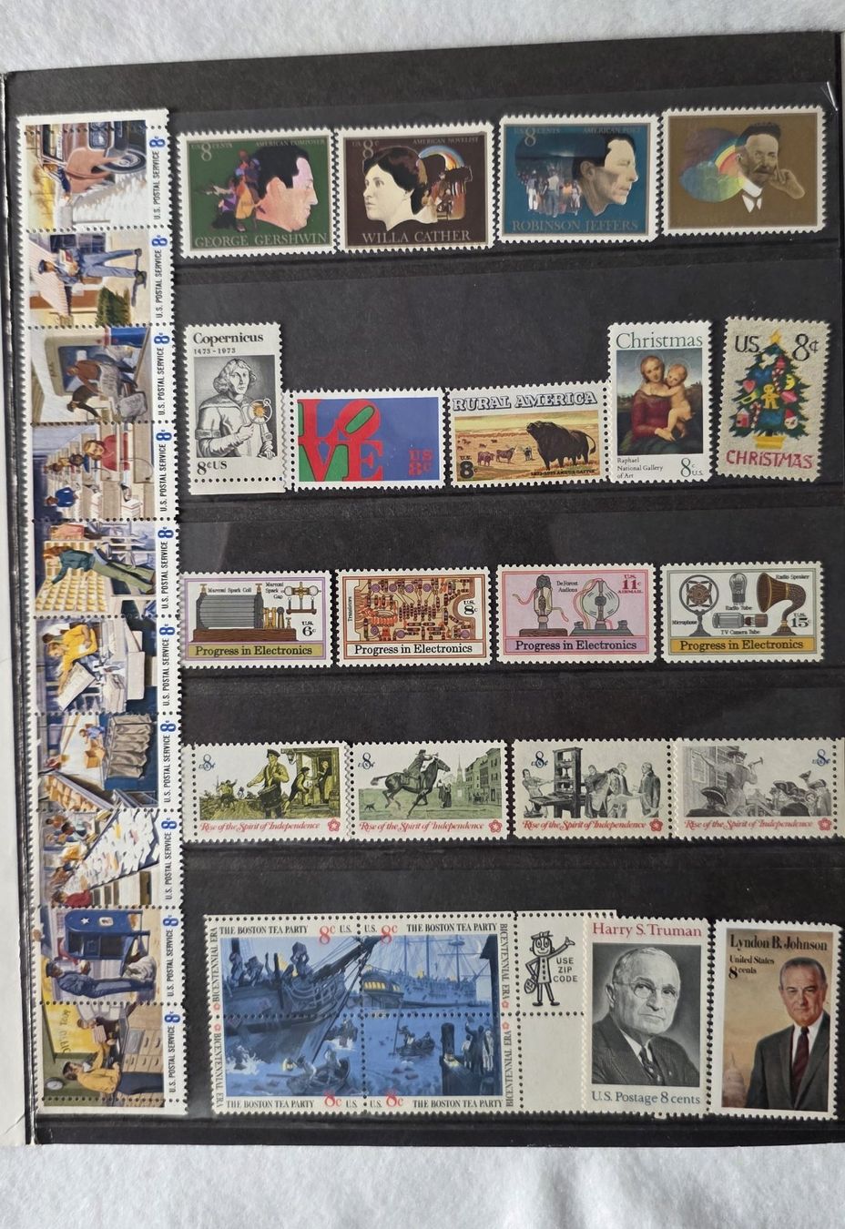 Tutti i francobolli: USA Briefmarken-Set von 1973, Postal Souvenir Mint Set – Nuovo (secondo la descrizione) da Oetwil am See venduto da fineli2 2