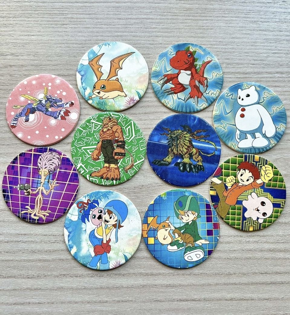 Carte collezionabili: Historic Digimon Tazos! – Usato da Bellinzona venduto da Qiops_collectables