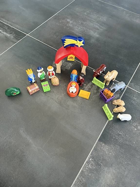 Playmobil Giocattoli: Playmobil Weihnachtskrippe 1.2.3. – Usato da Lüterkofen venduto da GiCa_