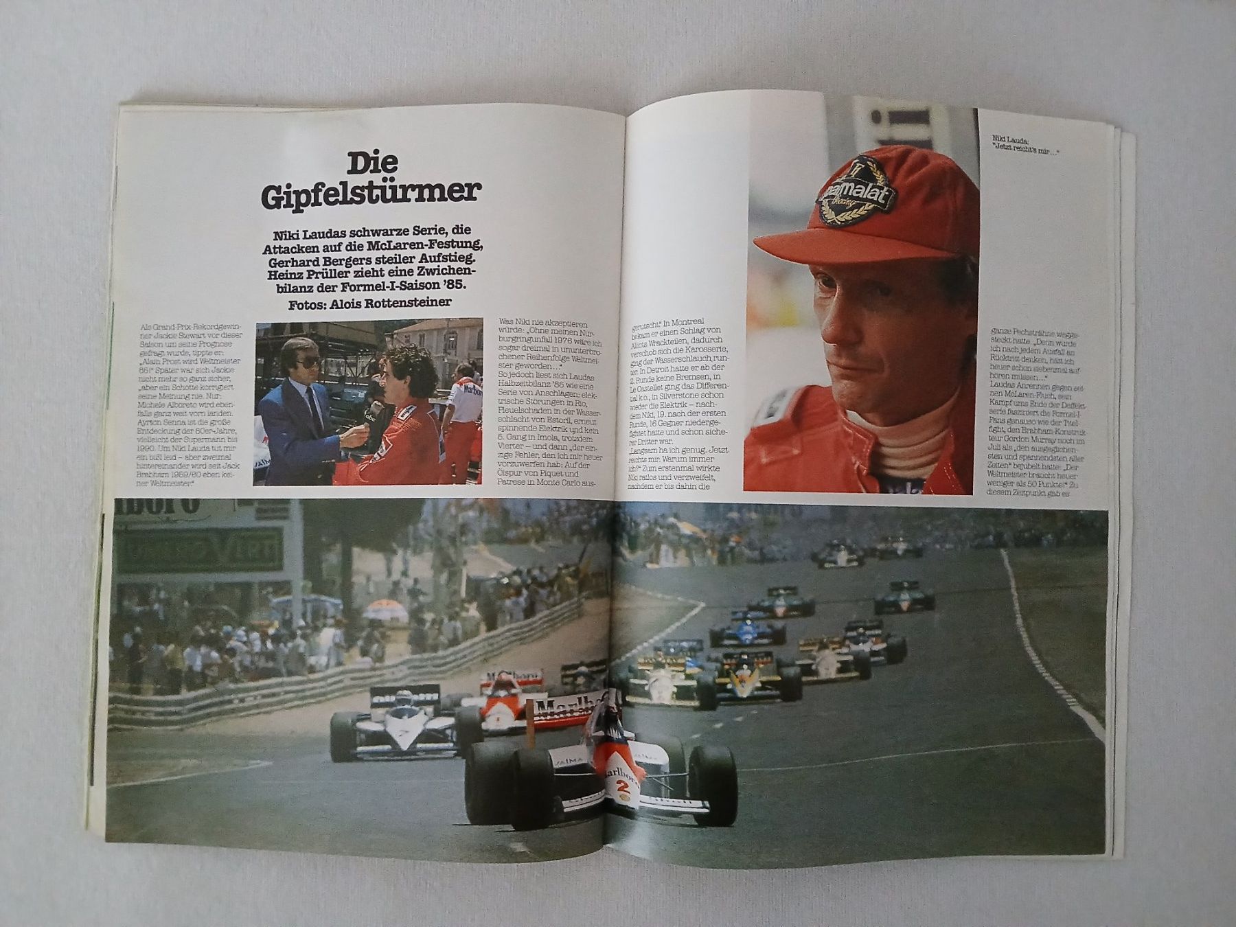 Riviste & Magazine: Programmheft Formel 1; GP Österreich, Zeltweg 1985 – Usato da Aarburg venduto da Hktm 8