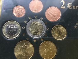 Euro Gedenkmünzsatz Italien 2004 NEU (World Food Programme)