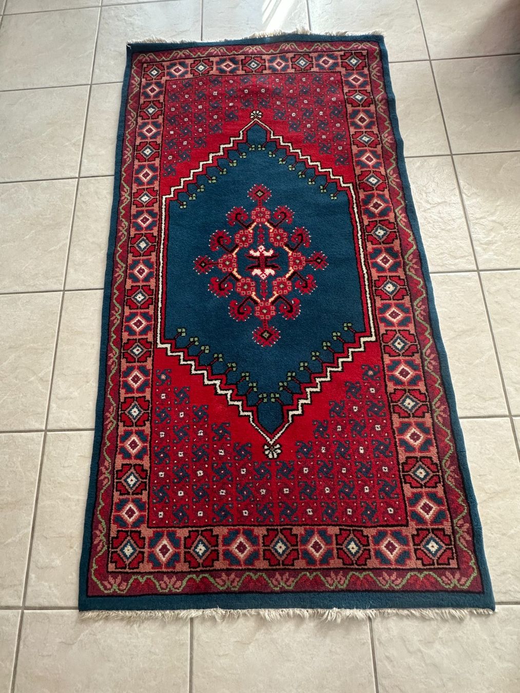 Tappeti: Orientteppich Blau/Rot – Usato da Urdorf venduto da Rani57