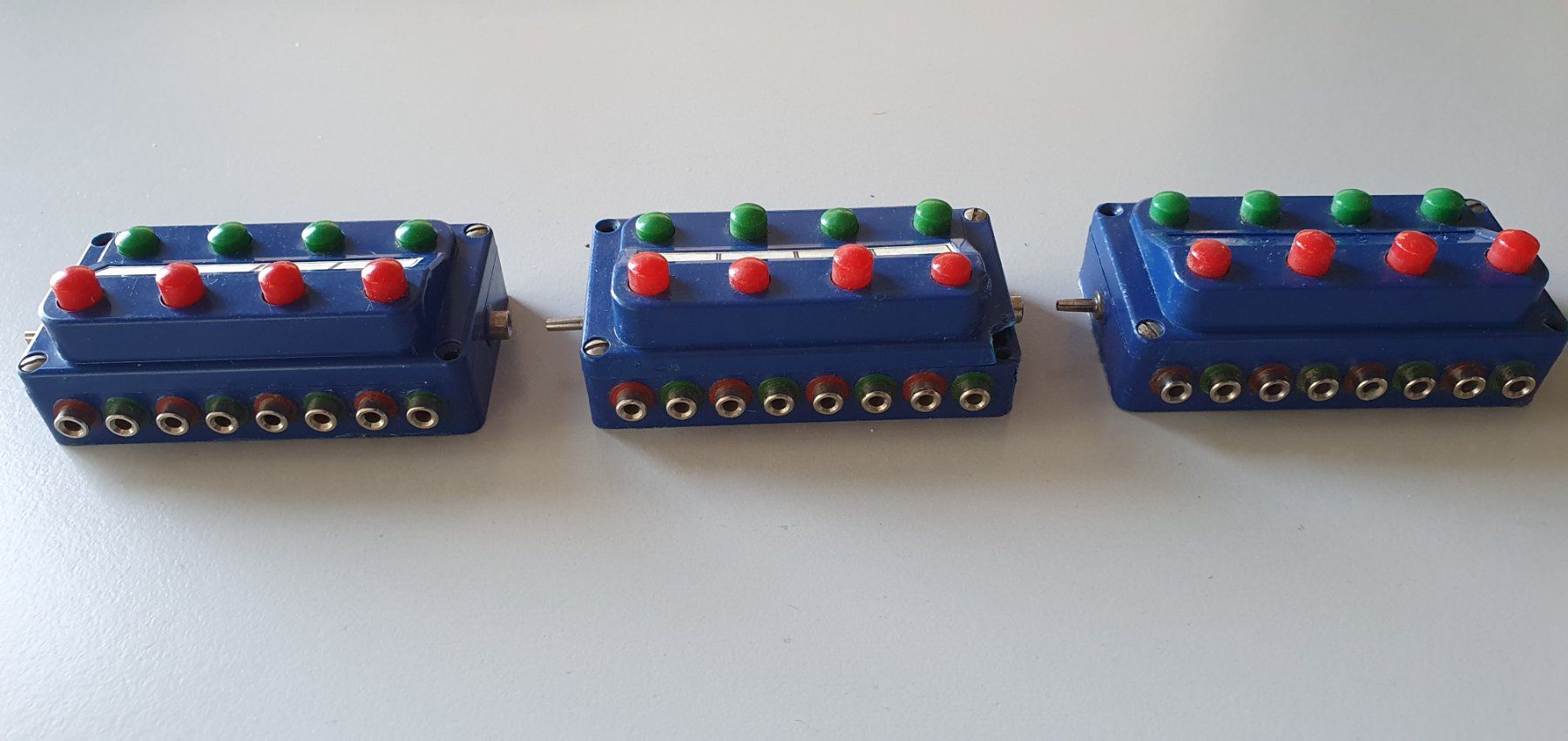 Märklin Modellini di ferrovie: 3x Märklin Stellpult 7072 – Usato da Ernetschwil venduto da Cob1998 2