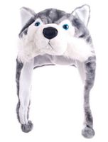 Mütze Wolf  Wolfsmütze One Size