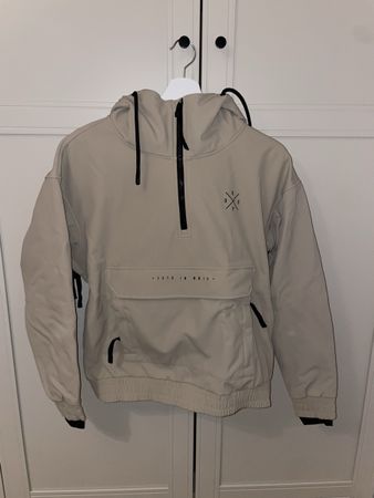 Dope Anorak Jacke Gr. XS beige/grau top Zustand