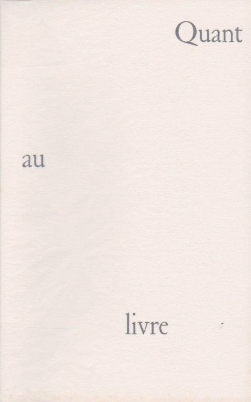 Libri: Quant au livre – Nuovo (secondo la descrizione) da Vevey venduto da yve_7dpw