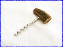 alter KORKENZIEHER mit Horngriff
