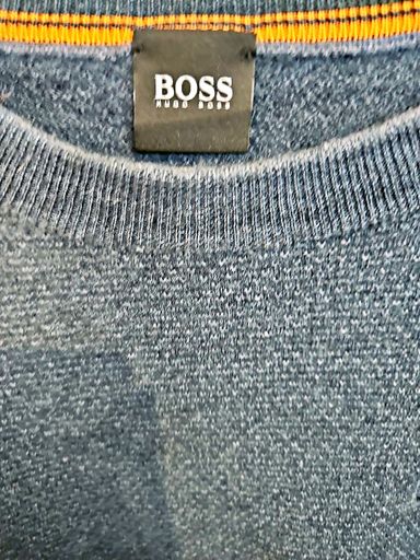 Hugo Boss Lotti di vestiti: Hugo Boss Marineblau Rundhals-Pullover - Größe L – Usato da Zug venduto da vinokilo 4