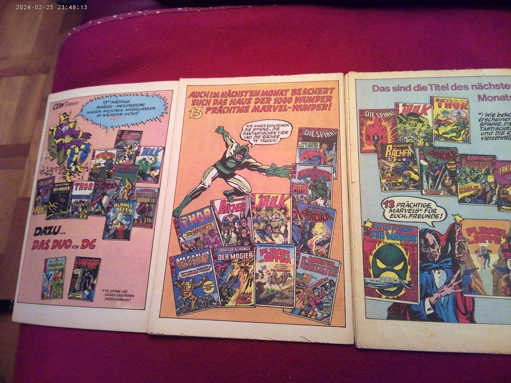 Fumetti: Das Monster von Frankenstein, Comic, Hefte Nr. 26,27,28 – Usato da Volketswil venduto da nemo2000 1