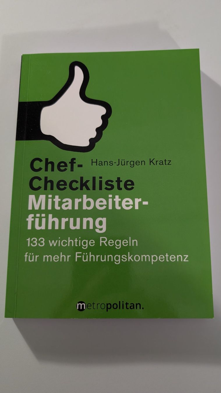 Libri: Chef-Checkliste Mitarbeiterführung – Nuovo (secondo la descrizione) da Baar venduto da Arthur_Fooksayk