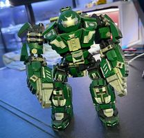 Mech/Roboter aus Klemmbausteinen