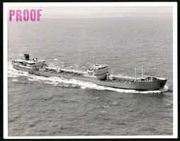 Fotografie Tankschiff Björgsund vor der
