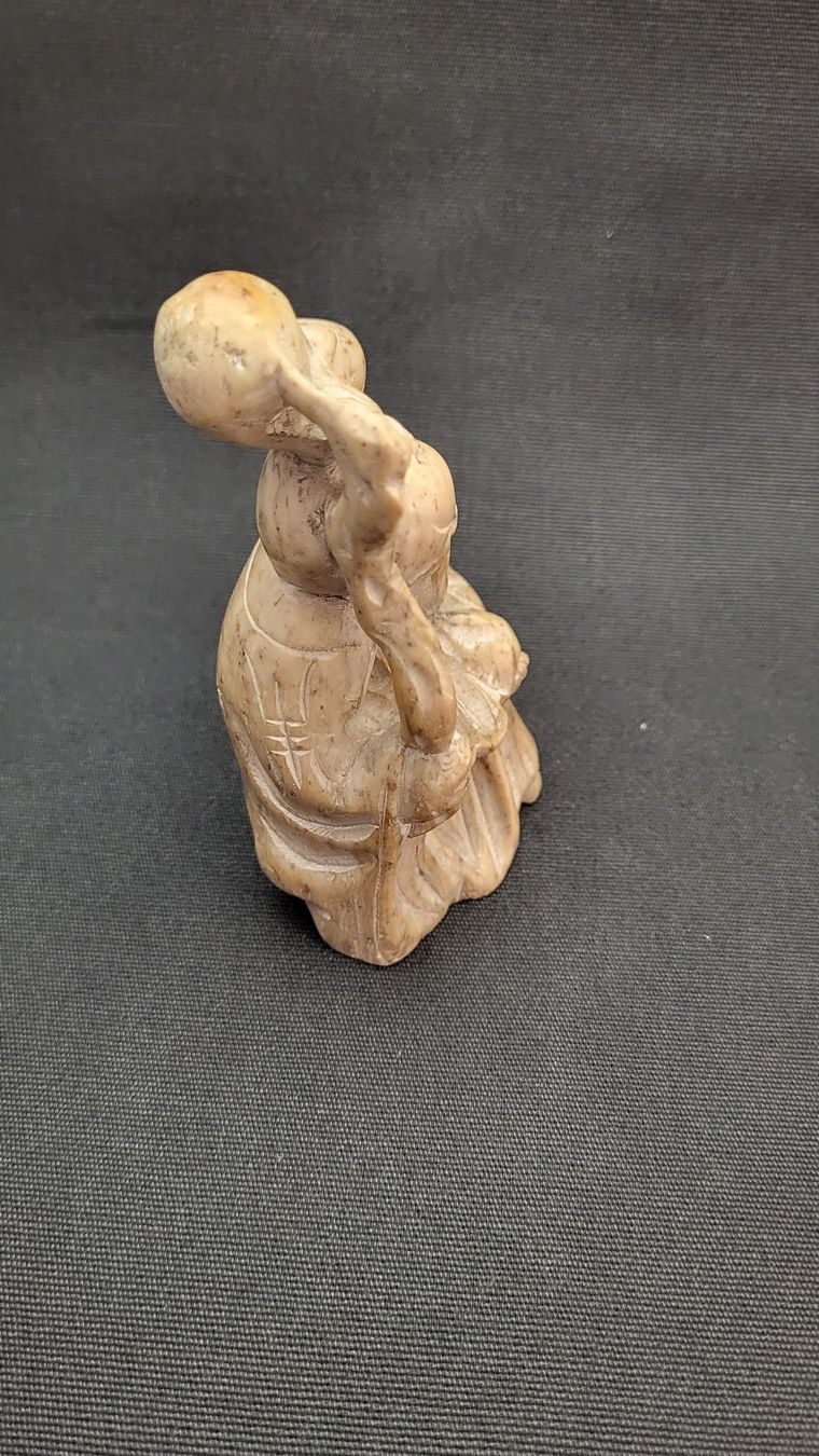 Statuette: Asiatische Stein-Schnitzerei – Usato da Basel venduto da spinne02 4