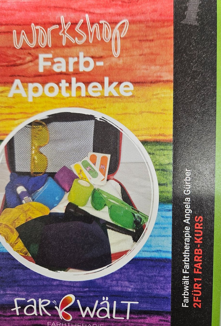 Buoni: Farb- Kurs Farbtheraphie Wohlen – Nuovo e nell'imballaggio originale da Uezwil venduto da Jasmin_