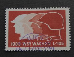Soldatenmarken - Füsilier Bat I/105 - Wi Inf 521, gest.