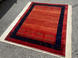 Gabbeh 200x145cm Teppich handgeknüpft Zustand perfekt