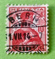  Nr.120 Brustbild der Helvetia mit Schwert GESTEMPELT    