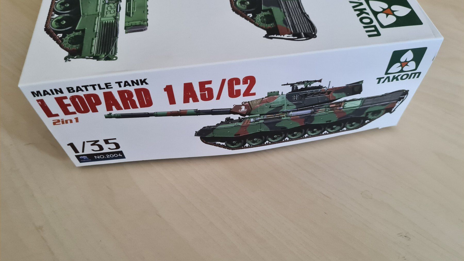Kit di modellismo & Modellini statici: 1:35 Leopard 1A5/C2 - 2 in 1 - Takom 2004 – Nuovo (secondo la descrizione) da Bassersdorf venduto da jackbmw 1