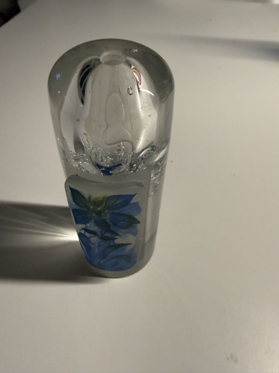 Vasi & Recipienti: Glasstudio Bobuski Vase , blaue Blüte, Top! – Nuovo (secondo la descrizione) da BASEL venduto da zum_schneugge 5