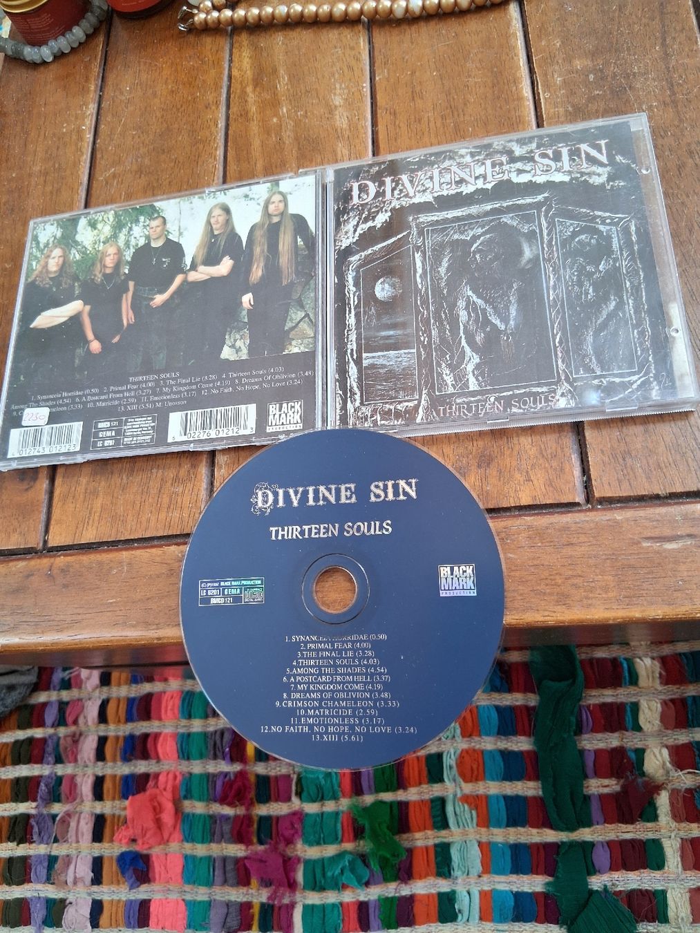 CD: divine sin- thirteen souls  – Usato da St-Cergue venduto da VeganWarrior