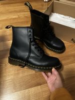 Dr. Martens 1460 Navy Leather Boots