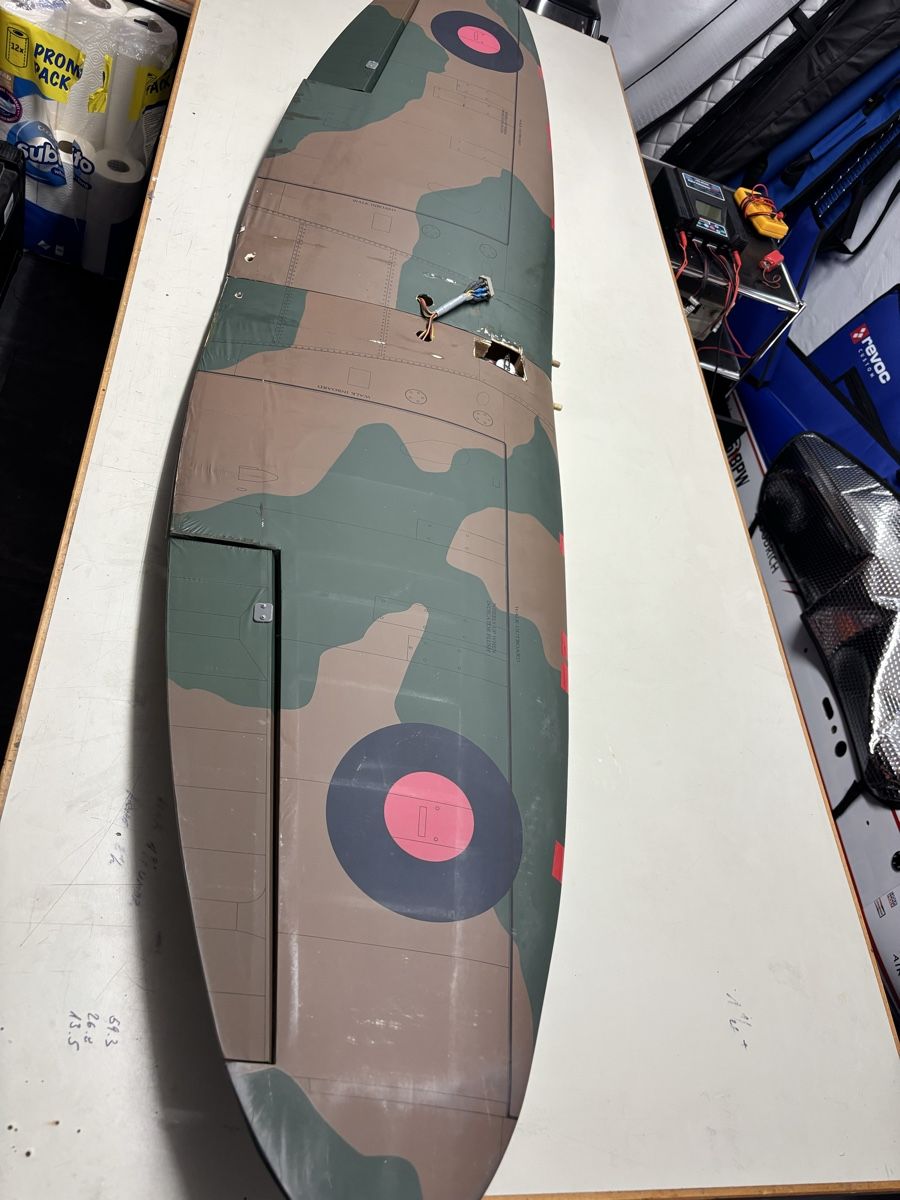Modellismo RC: Spitfire ev. Blackhorse ca. 180 cm – Usato da Balsthal venduto da Benu3 9