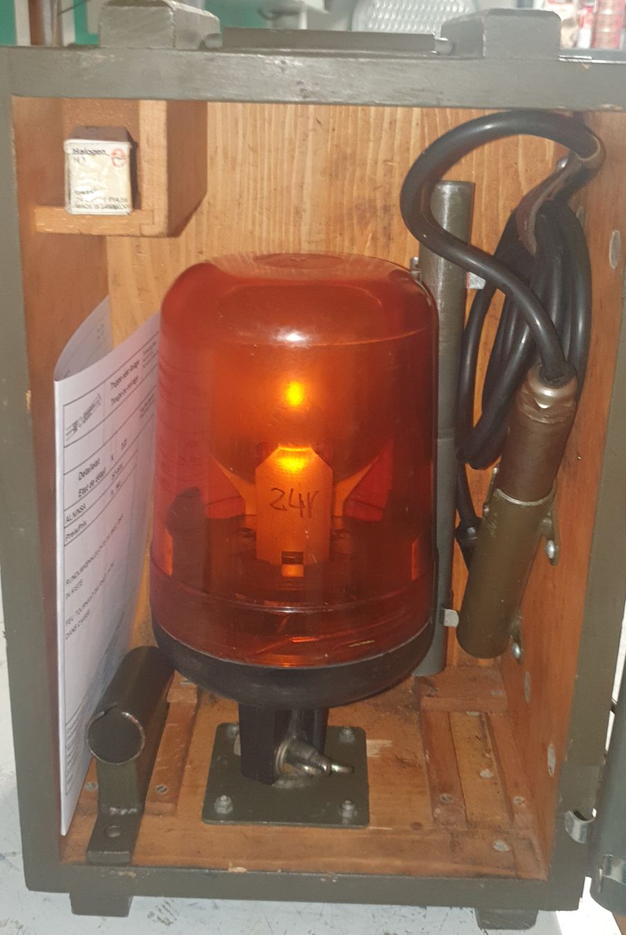 Tutti i ricambio: Drehlicht (Wahrnleuchte)24Volt – Usato da schwarzenburg venduto da wald007