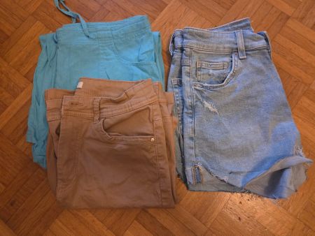 Shorts und leichte Hose Gr. 38