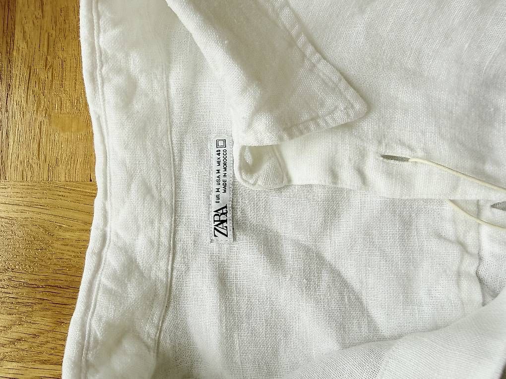 Blusen: Zara Leinen Hemd – Gebraucht aus Basel von alu_l9s8 4