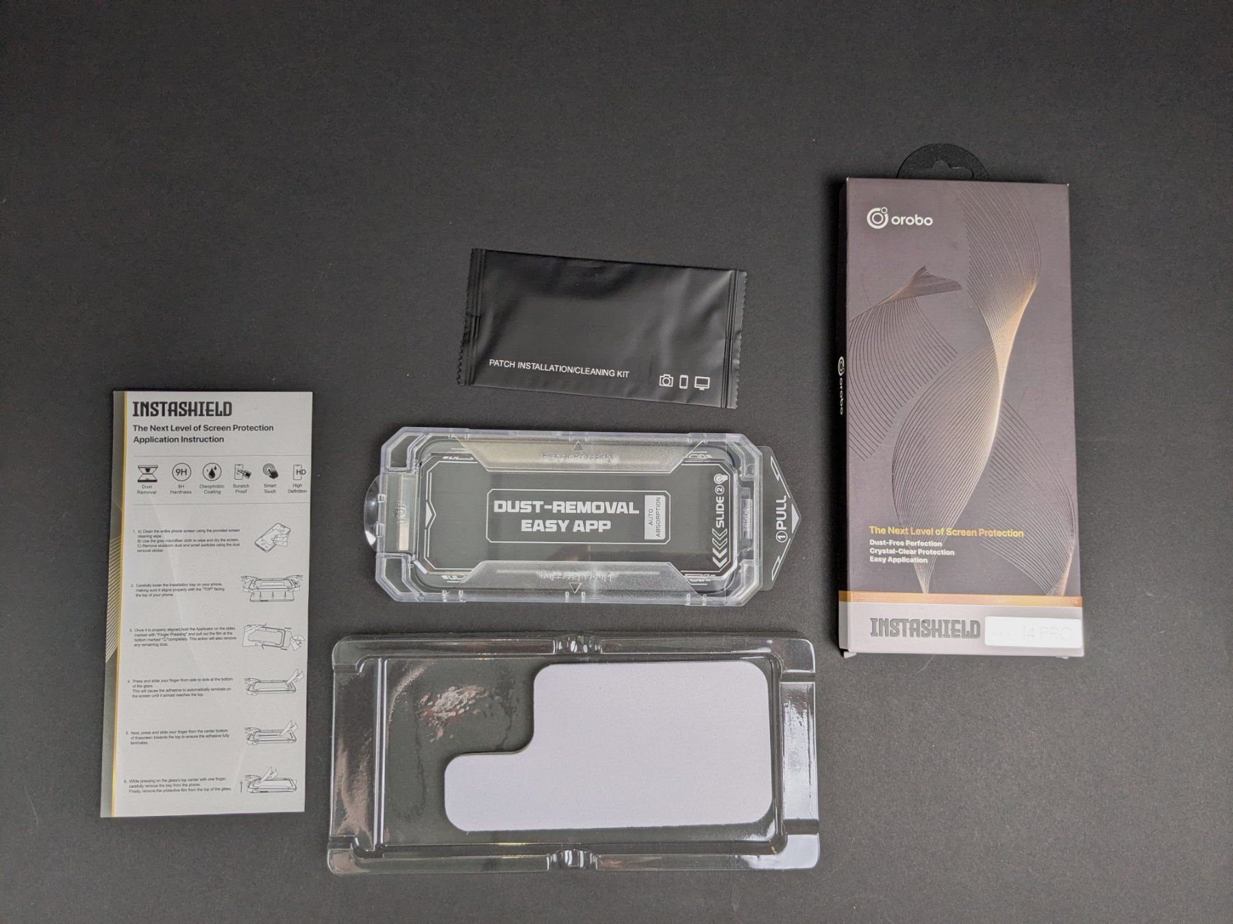 Folien: OROBO Instashield Schutzfolie zu iPhone 14 Pro – Neu (gemäss Beschreibung) aus Dintikon von Restwert_Dintikon 1