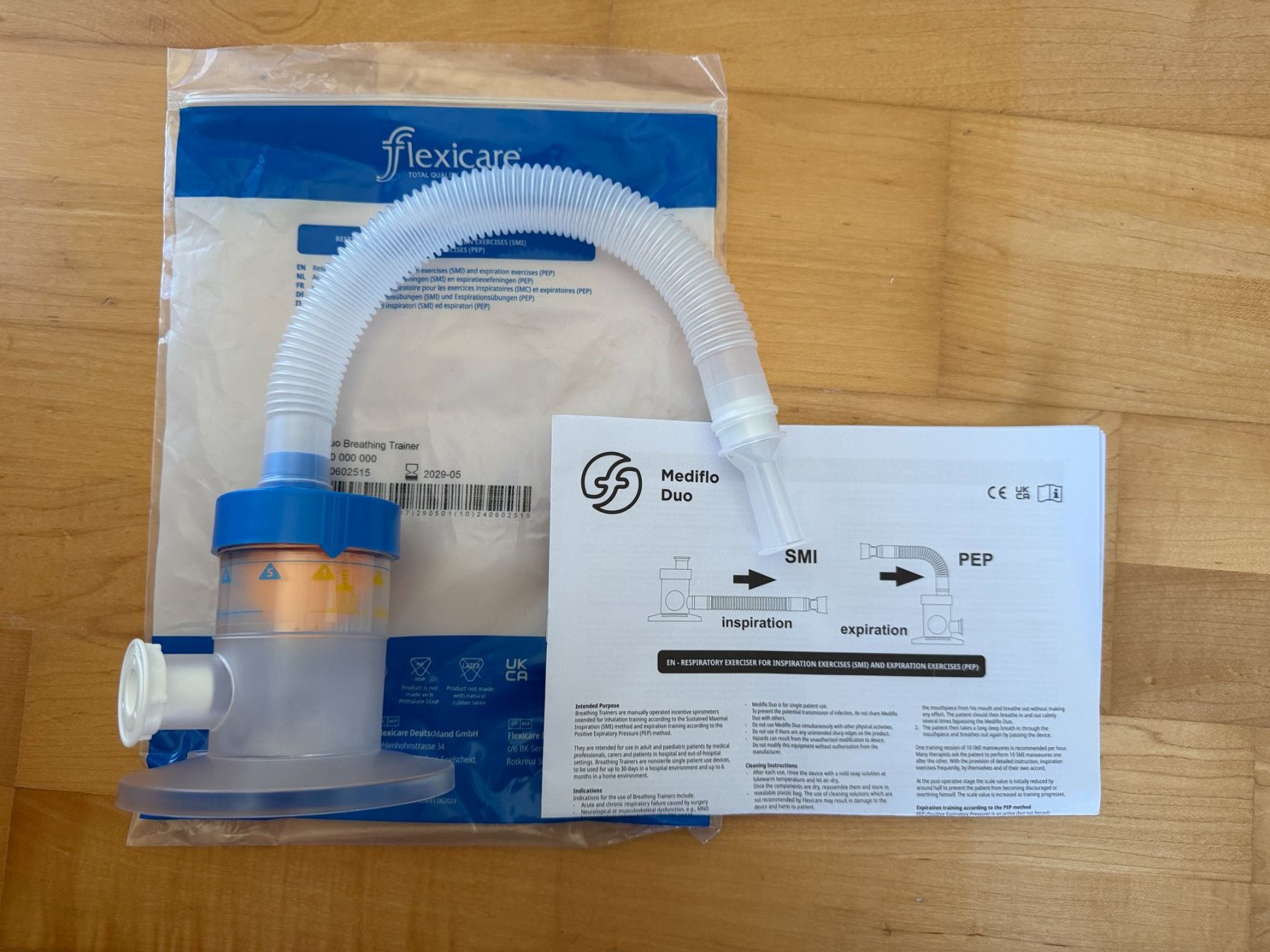 Attrezzature mediche: MEDIFLO duo Atemtrainer – Usato da Dübendorf venduto da dreamliner-787