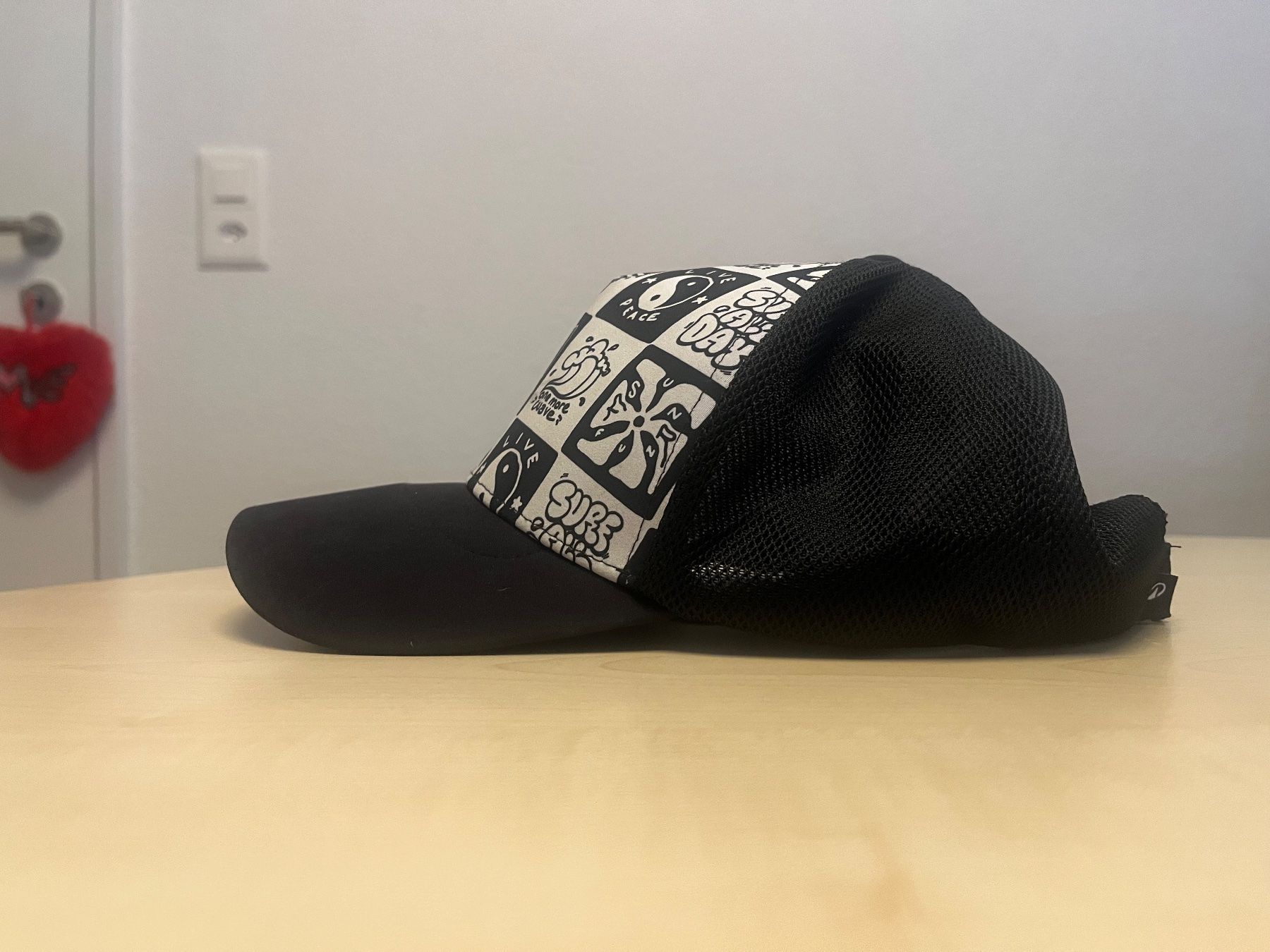Altro in  Abbigliamento & Accessori: KINDER Baseball Cap mit Muster Schwarz Weiss Grösse One Size – Usato da Boll venduto da pet_p87r 1