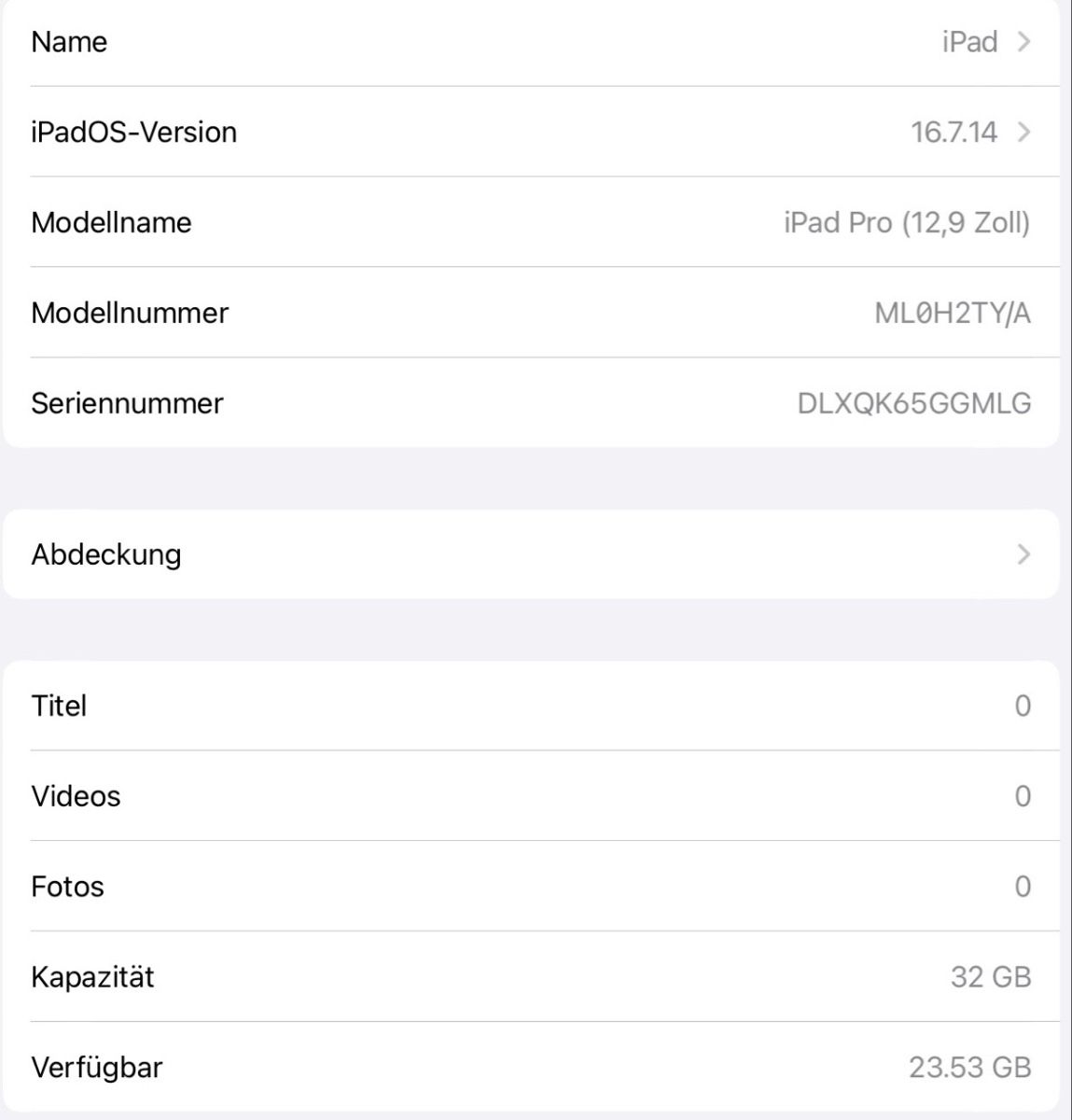 Apple Tablet PC: iPad Pro 1. Generation 12,9" 32GB Gold – Gebraucht aus Thun von Puliziker 4