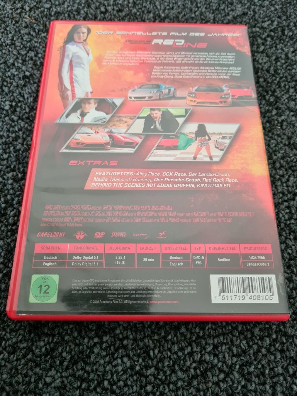 Tutti i DVDs: RED LINE(8407) – Usato da Ruswil venduto da Ruck.Zuck. 1