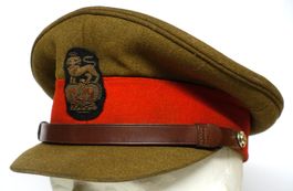 Britische Schirmmütze für Offiziere  Colonel/Brigadier