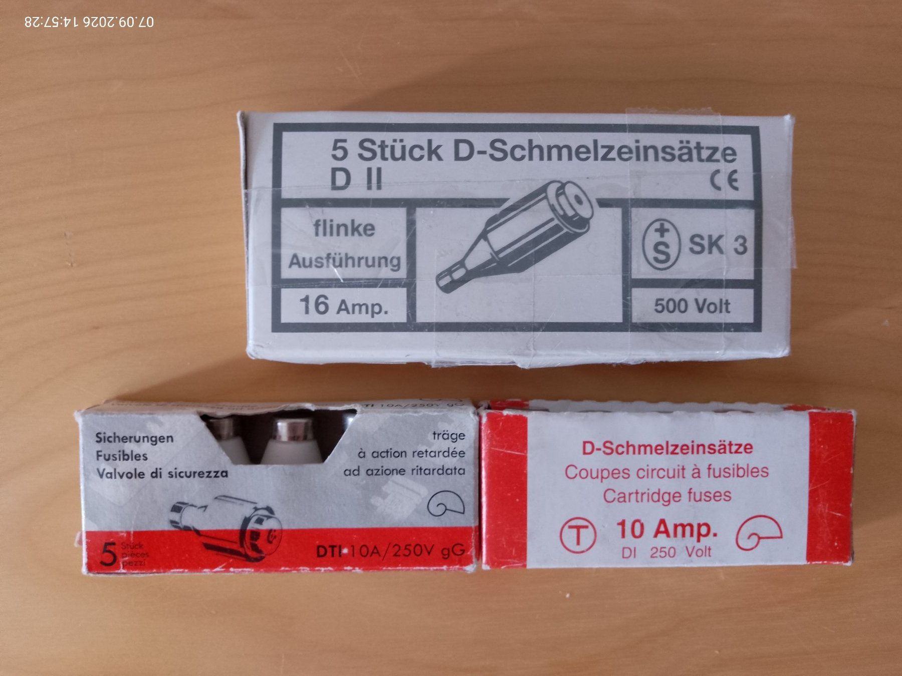 Alimentazione elettrica: Alte K1 Schmelzsicherungs-Elemente – Usato da Hombrechtikon venduto da Heisserjulitag 2