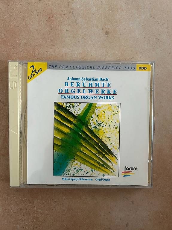 CD: J.S. Bach Berühmte Orgelwerke – Usato da Wiggiswil venduto da Cwi0