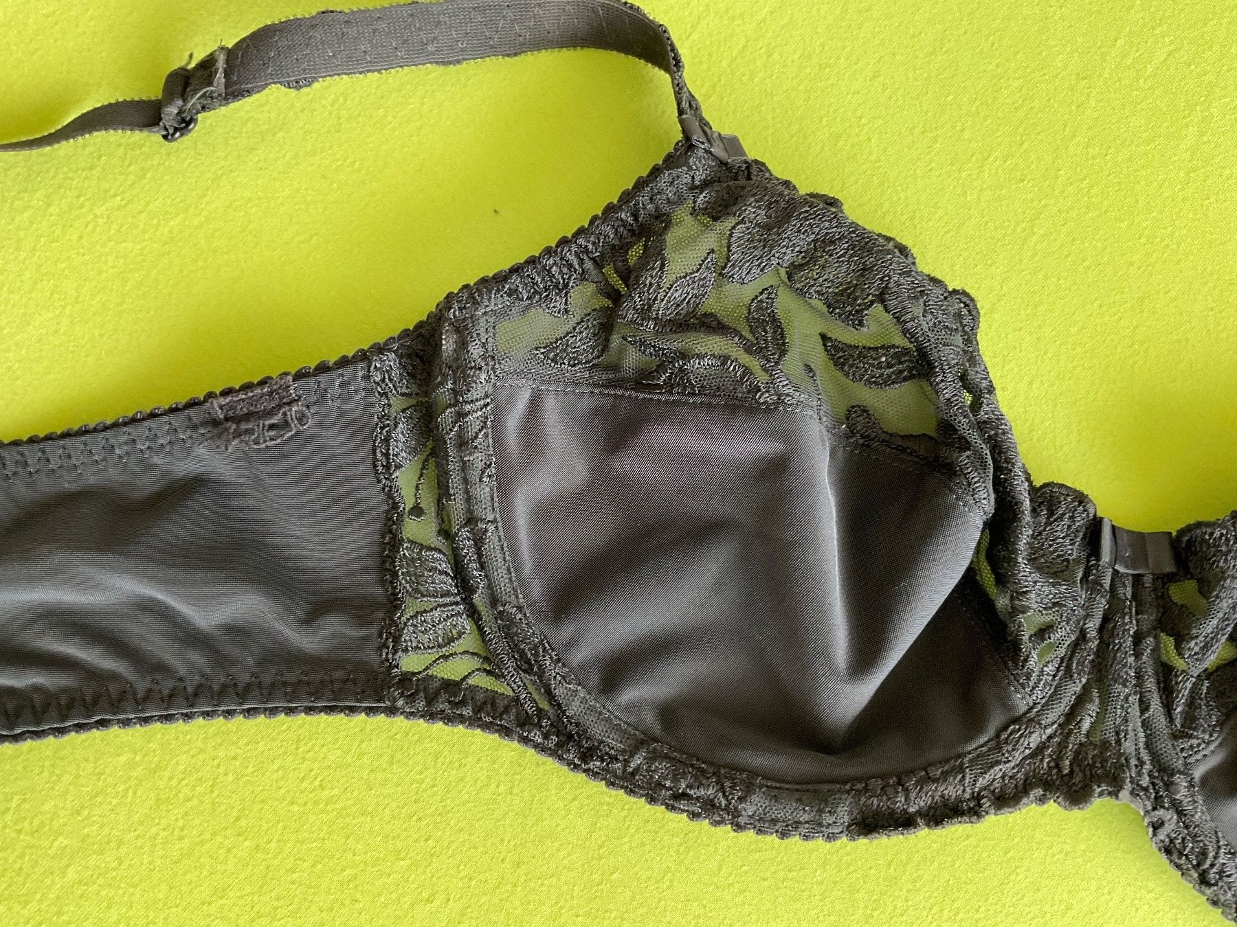 Marie Jo Sonstige Unterwäsche: Marie Jo Spitzen BH 70B anthrazit – Gebraucht aus Urdorf von alda02 5