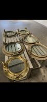 Schiffsluken Messing rund 6 Stk. guter Zustand