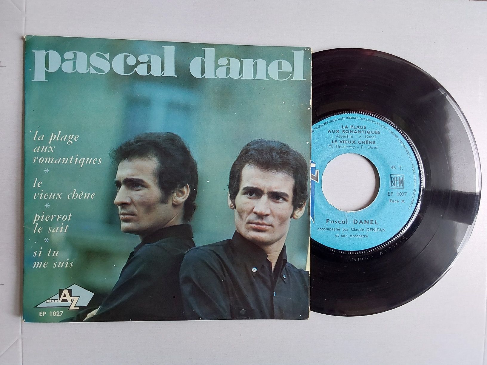 Dischi in vinile: Vinyl Single - Pascal Danel - France 1966 – Usato da Villeret venduto da Fil11
