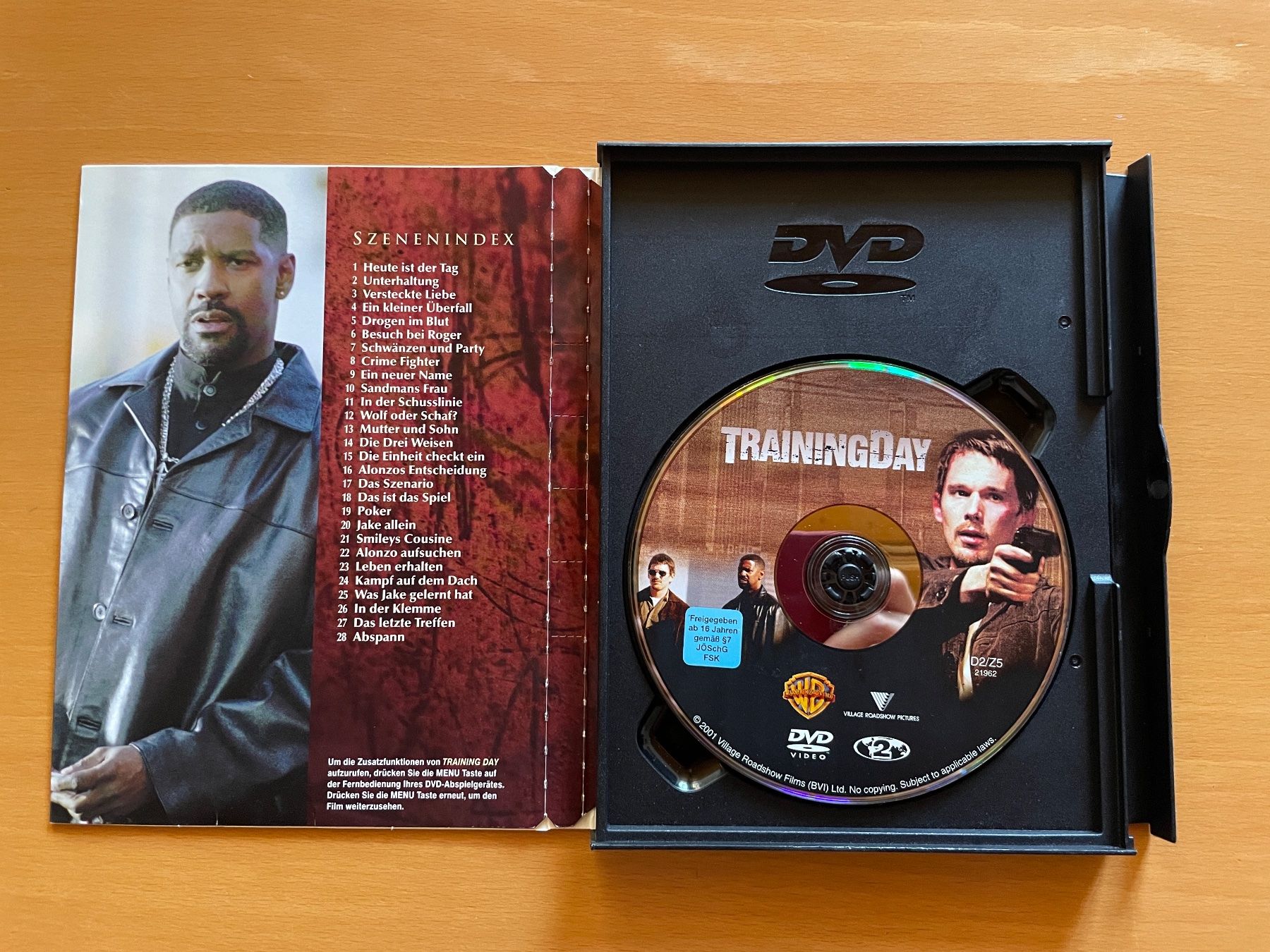 Alle DVDs: DVD Training Day – Gebraucht aus Rickenbach BL von Morlog 1
