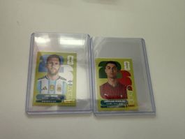Panini World Cup 2026 Bilder Ronaldo + Messi Neu