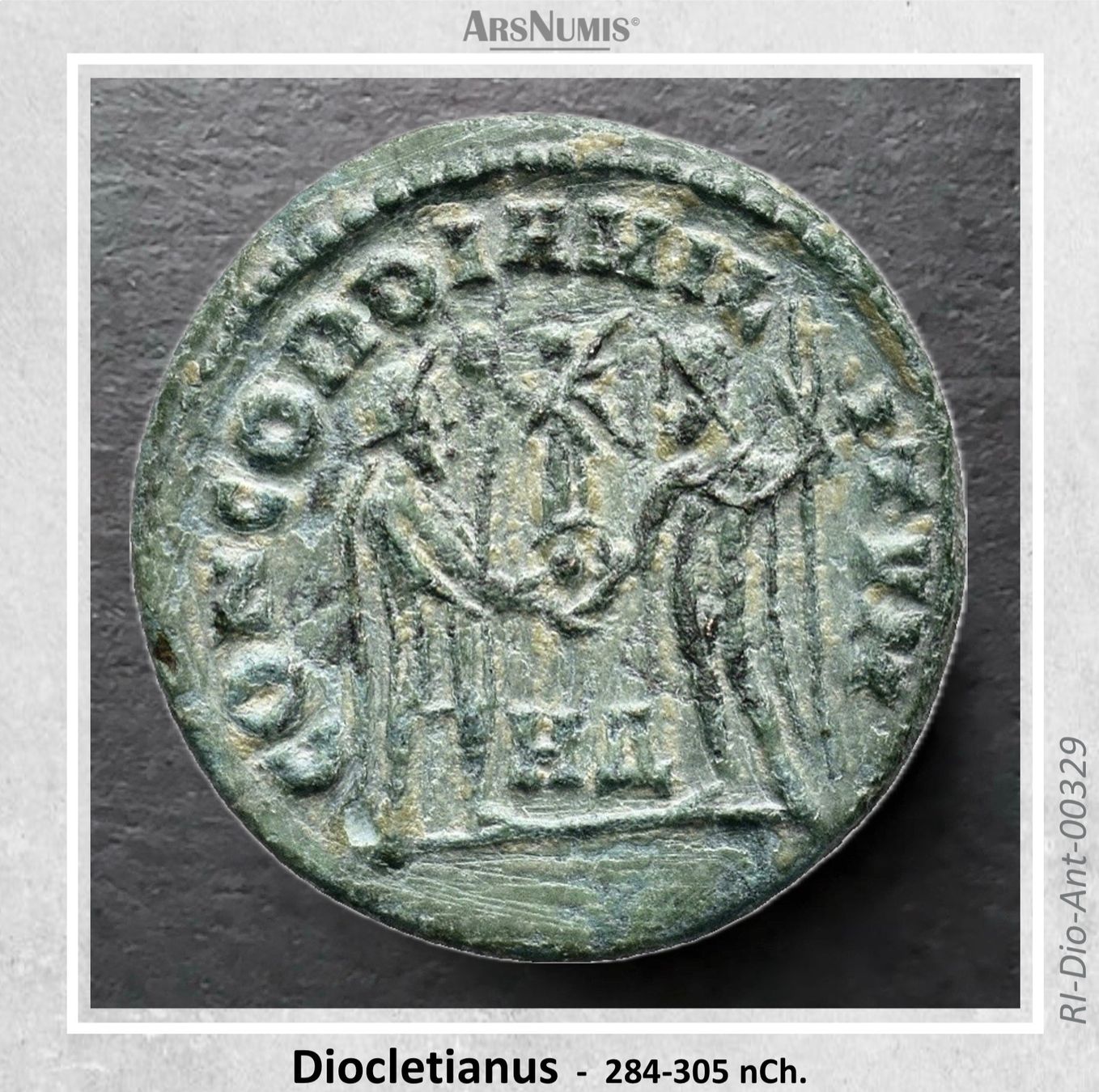 Alle Münzen: Römische Münze - Diocletianus – Gebraucht aus Oberwil b. Zug von ArsNumis 1