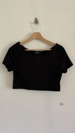 Crop Top Noir