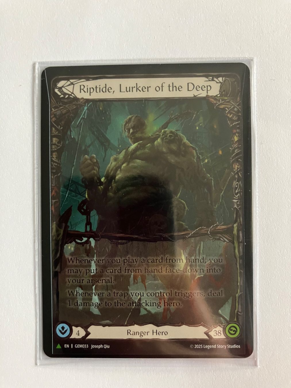 Cartoline: Riptide, Lurker of the Deep (Marvel) – Usato da luzern venduto da rammdave