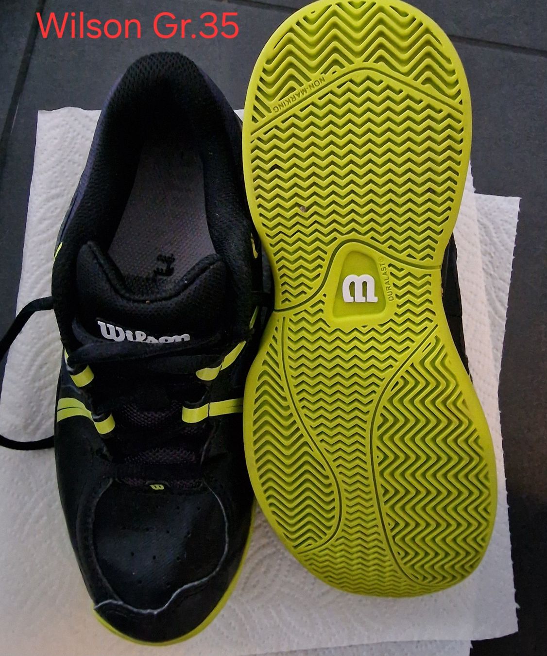Wilson Scarpe per ragazzi: Wilson Turnschuhe/Tennisschuhe Gr. 35 – Usato da Solothurn venduto da Legolas15