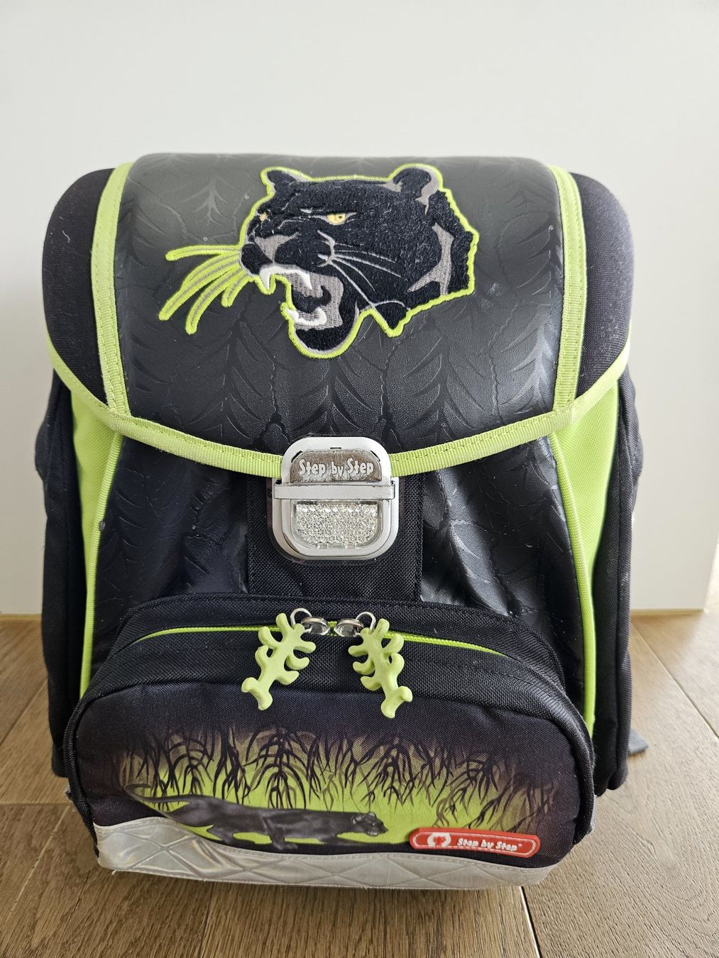 Step by Step Borse & Zaini: Schulthek Step by Step mit Panther – Usato da Thun venduto da samaflado