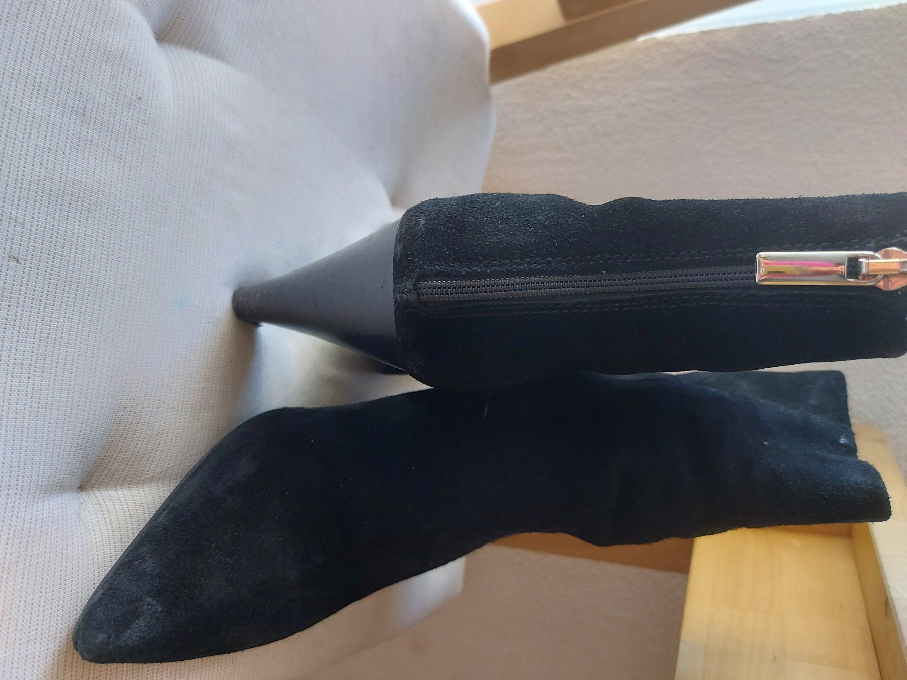Scarpe da donna: Stiefel Stiefletten 40 Leder schwarz – Usato da Rüthi (Rheintal) venduto da Boschacat 4