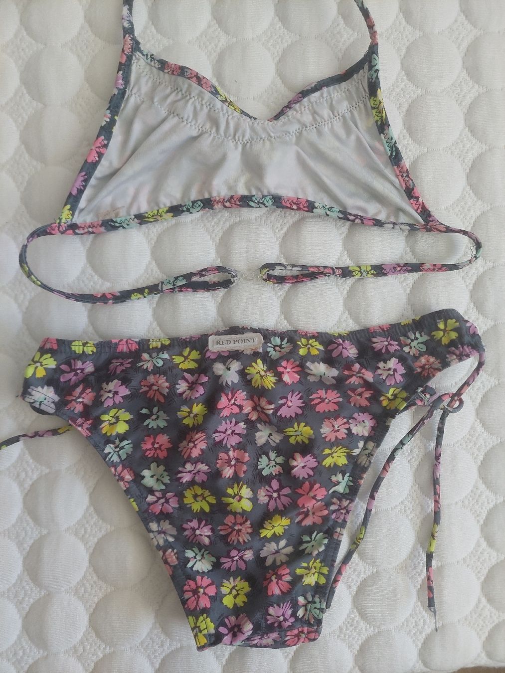 Costumi da bagno & Bikini: Mädchen Blumen Bikini Set, Gr. 128 von red point – Usato da Flims Dorf venduto da Truemorish 4